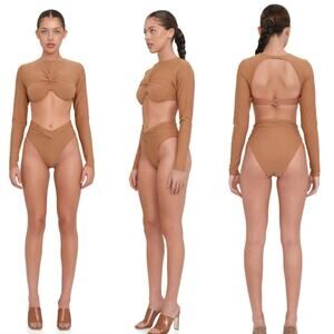 Andrea Iyamah Bikini SET Akacia Nude Small